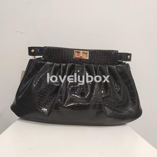 Bolso moda efecto cocodrilo - Imagen 1