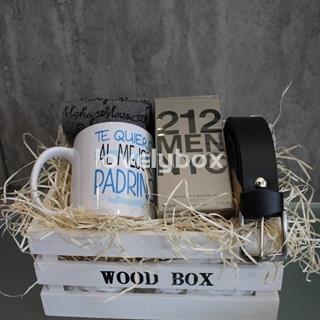 Caja de Pascua - Para el mejor padrino - Regalo personalizado - Imagen 1