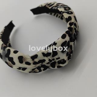 Diadema tejido animal print - Imagen 1