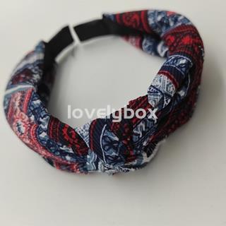 Diadema tejido estampada - Imagen 1