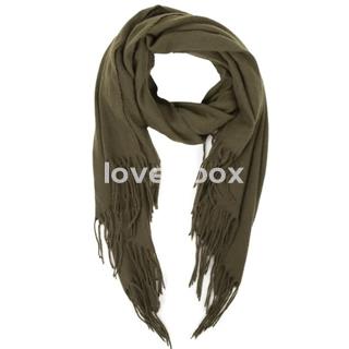 Pashmina rectangular lisa - Imagen 2