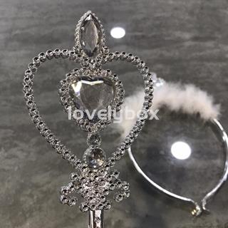 Varita y corona de princesa inca - Imagen 1